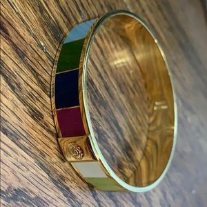 COACH multicolor gold bracelet